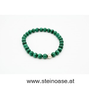 Armband Malachit 6mm